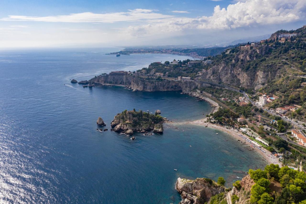 Apartament Fenetre Sur Le Blue Taormina Zewnętrze zdjęcie